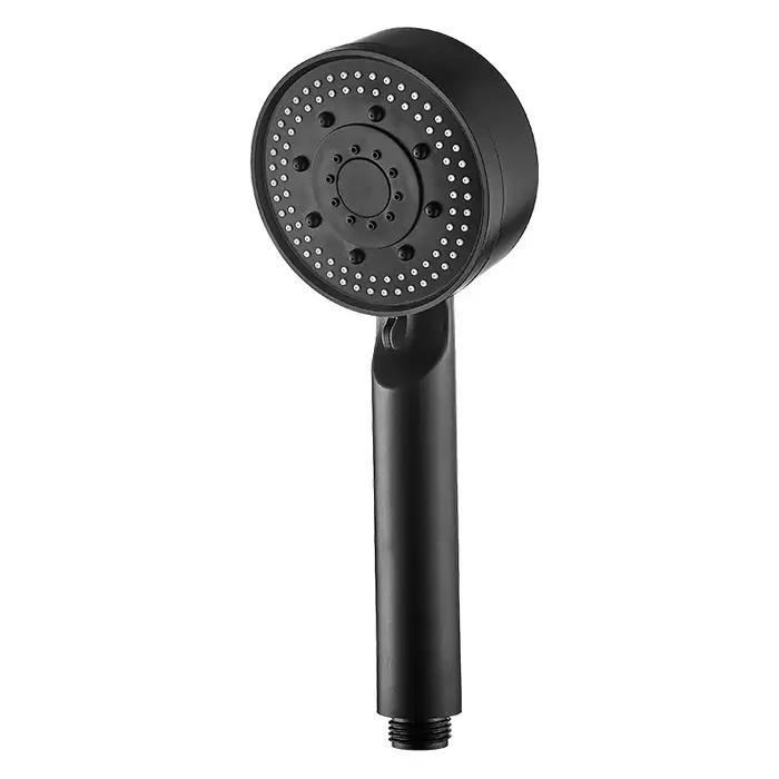 Pommeau douche noir 5 modes pression ajustable - Économie eau massage accessoires salle bain haute performance