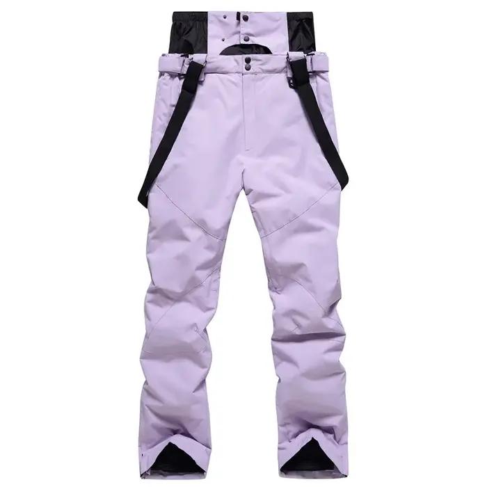 Nouveaux pantalons de ski pour hommes et femmes, coupe-vent, imperméables, chauds, pour couple, pant