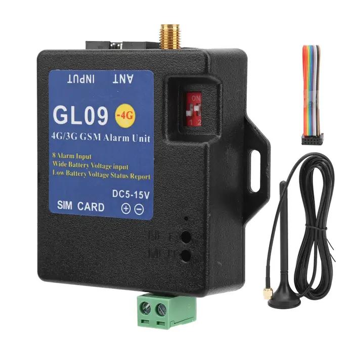 Module d'alerte d'alerte 3G Module d'alerte de système de sécurité d'alarme 4G/3G/GSM Entrée à 8 canaux Faible consommation pour la sécurité des entrepôts à domicile