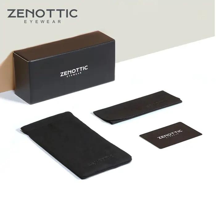 ZENOTTIC-Petites lunettes rectangulaires pour hommes et femmes, lunettes de myopie, lunettes progres