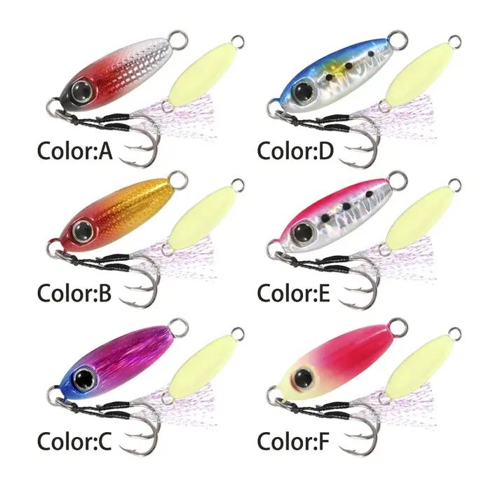 FSTK Micro gabarit Shore coulée gabarits cuillère 3.5G 5G 7G 10G 15G Rockfishing goutte lente Micro