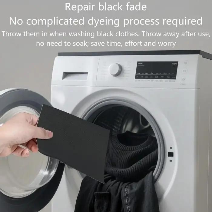10 pièces de colorant textile noir pour vêtements, teinture pour la rénovation de vêtements en coton et denim