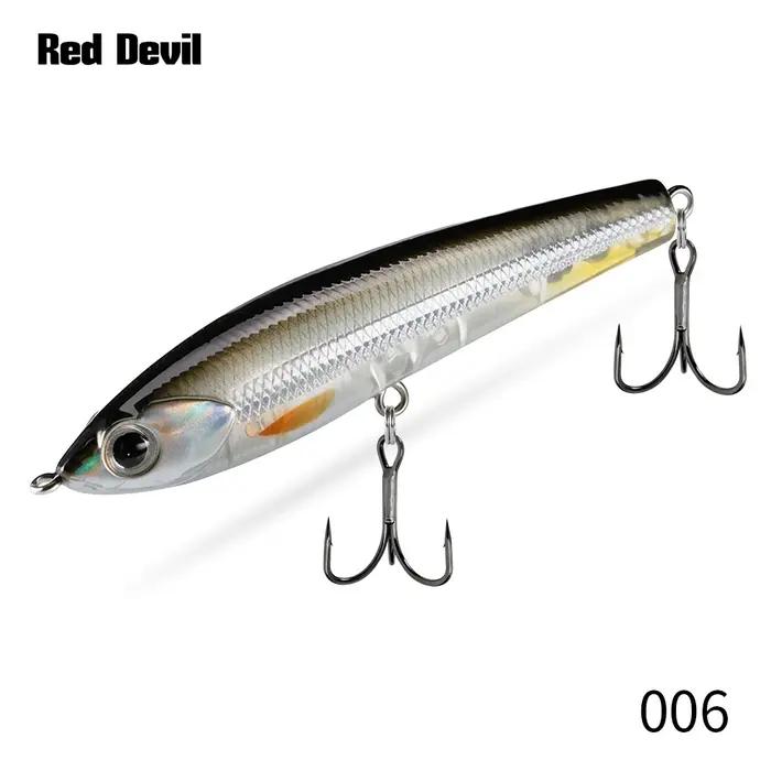 Leurre de pêche flottant Hunthouse Red Devil Pencil