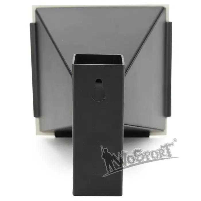 Support de cible de tir pour fusil à air comprimé de 14 cm avec piège à billes et 100 papiers