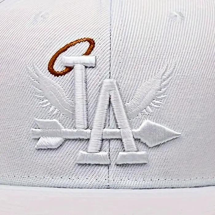 1/2/3/4 pièces mode unisexe LA broderie casquettes de Baseball Los Angeles chapeau de relance ailes