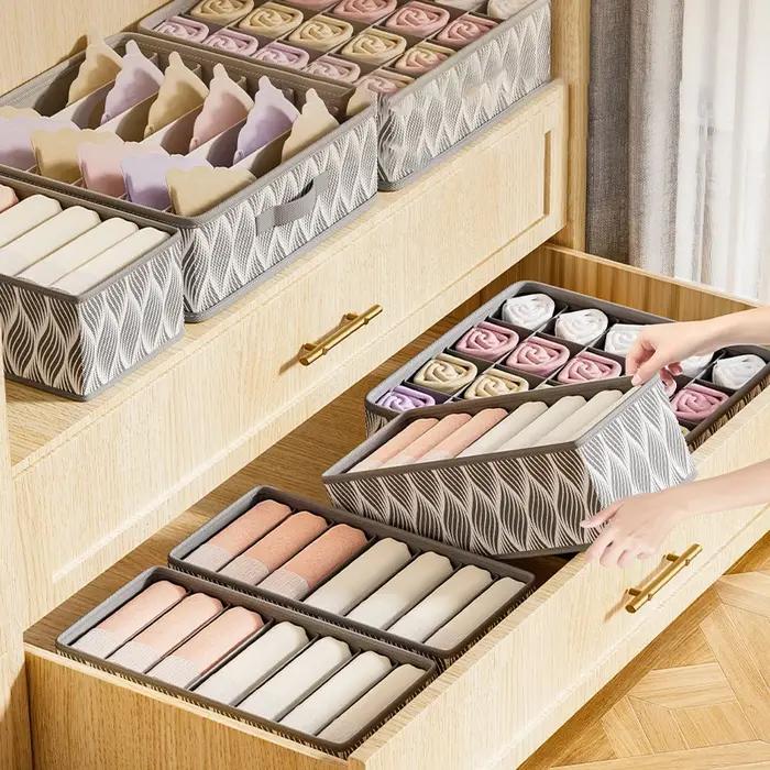 Organisateurs de sous-vêtements pliables pour la maison