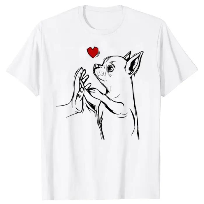 T-shirt graphique drôle Chihuahua Dog Lover pour hommes et femmes