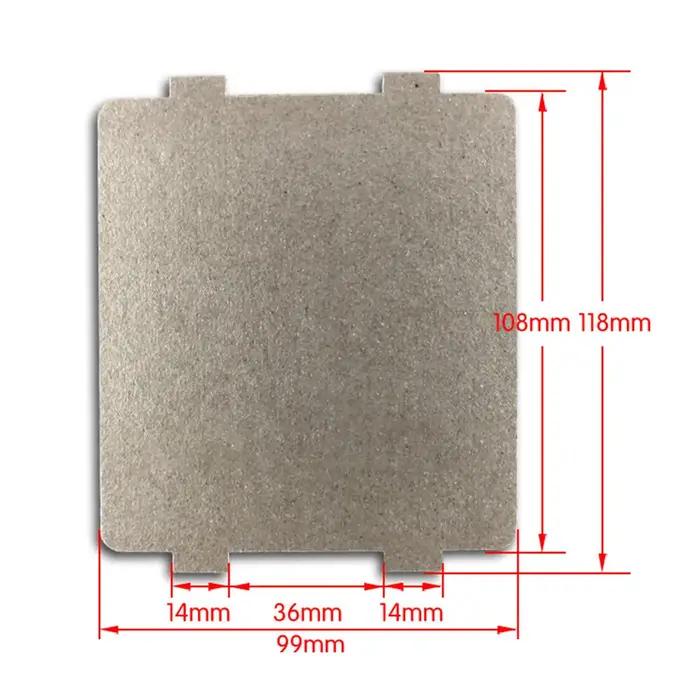 Couvercles universels de guide d'ondes pour micro-ondes, feuilles de plaque de mica, accessoires de