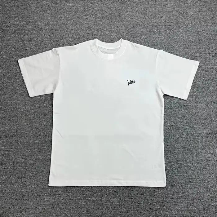 T-shirt classique avec logo P Dutch Street Fashion Brand, en coton, avec motif graphique, pour homme