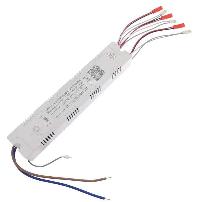 Pilote de gradation intelligent avec télécommande RF, AC220V, 2.4G, 18-40W, 36-50W, 40-60W, 50-72W,