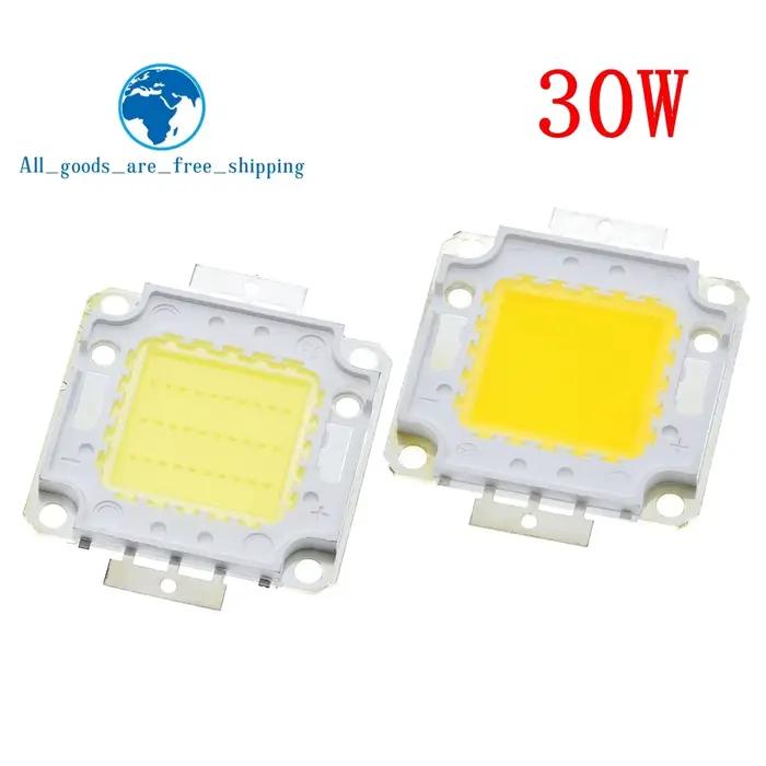 Puce de lampe LED intégrée COB, ampoule de budgétaire bricolage, blanc chaud, 10W, 20W, 30W, 50W, 10