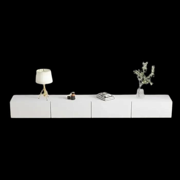 Meuble Tv moderne blanc rangement minimaliste meuble Tv De luxe Unique nordique élégant Muebles De S