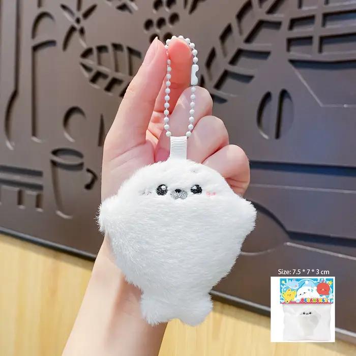 Pendentif de sac en peluche avec sceau pour bébé