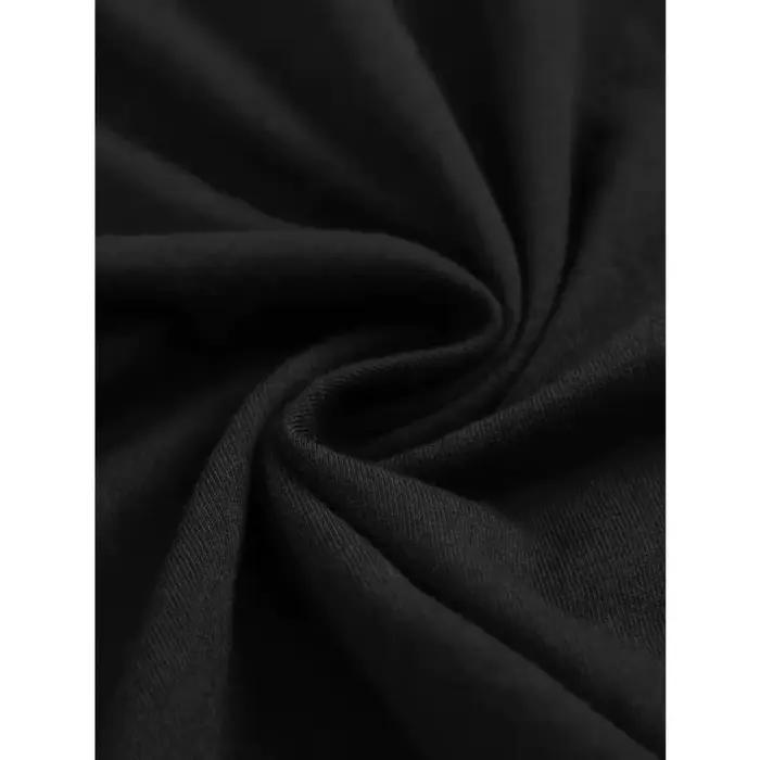 T-shirt pour homme en coton 100% doux de qualité supérieure avec impression artistique citronnée « La Dolce Vita »