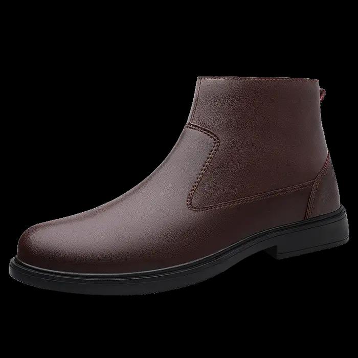 Chaussures en cuir véritable pour hommes