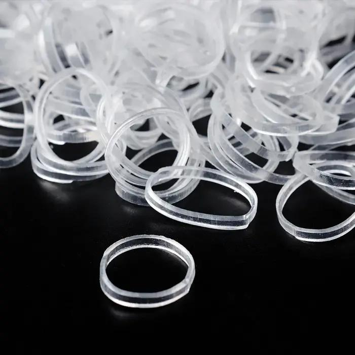 Cordes transparentes pour queue de cheval, support élastique pour femmes et filles, accessoires pour