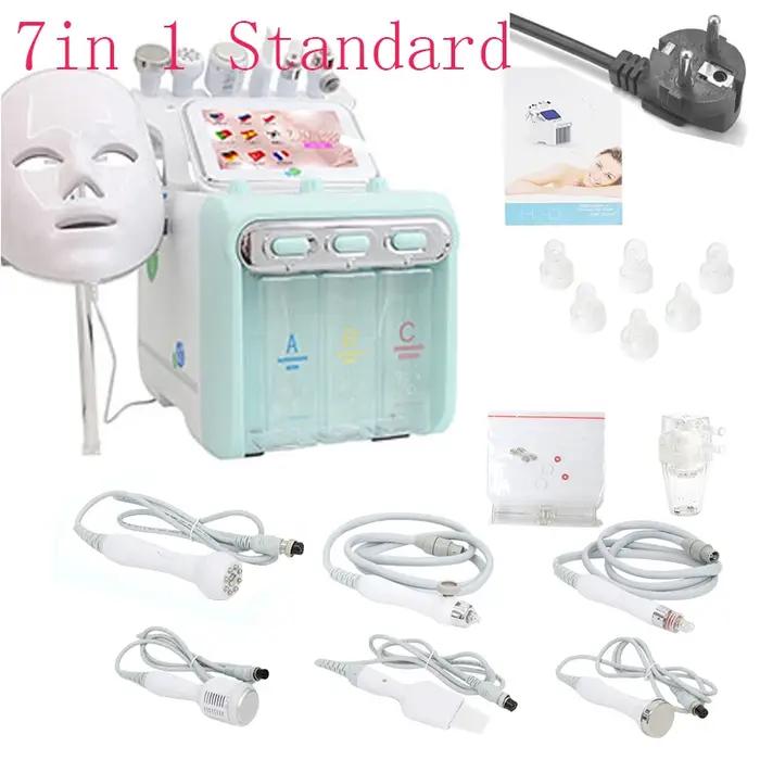 AOKO 6/7 en 1 Dermabrasion Peel Spa Machine faciale rajeunissement de la peau Hydro