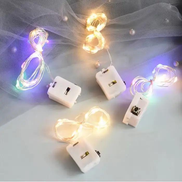 10/5 pièces guirlande lumineuse LED 3 modes alimenté par batterie guirlande lumineuse pour la maison