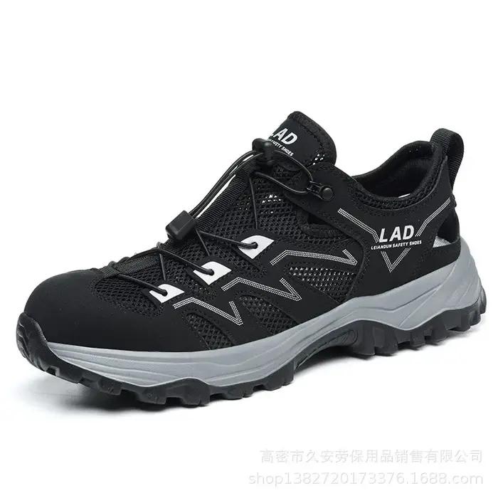 Bottes de sécurité professionnelles 9KSAFESTJB robustes et respirantes pour hommes occasions de travail et d'aventure