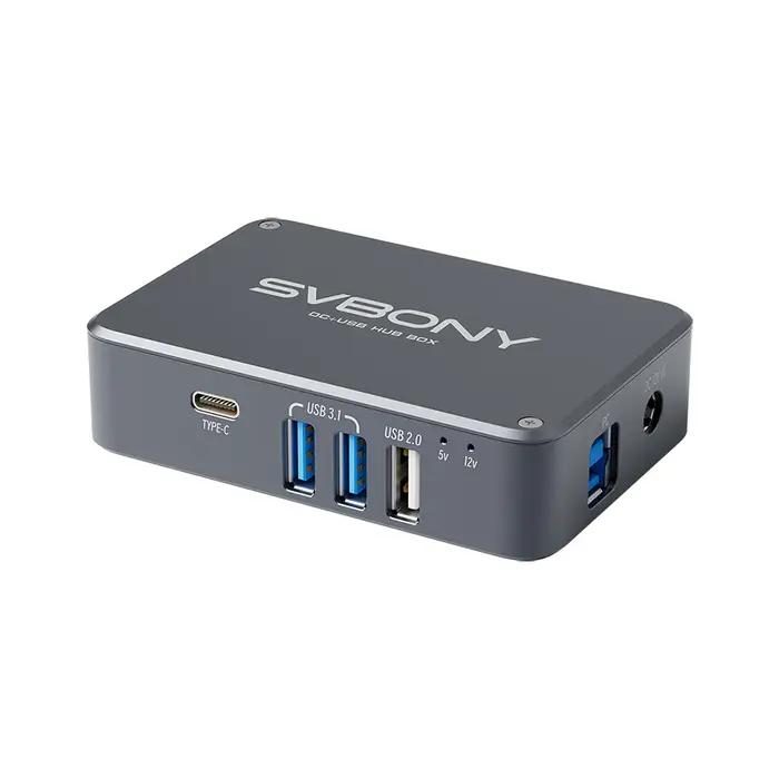 Svbony SV241 astronomie Micro DC + USB HUB Box USB3.1 sortie de lecture haute vitesse et Interface type-c pour l'astroph