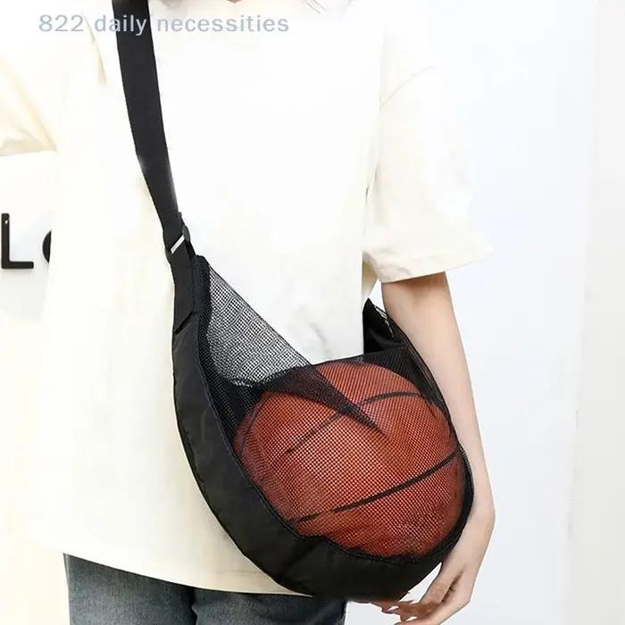 Sac de rangement en maille pour équipement de sport