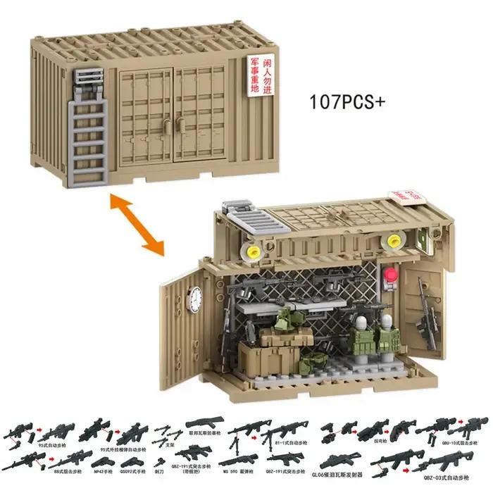 Blocs de construction militaires pour enfants : Soldats