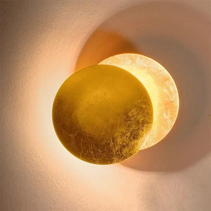 Moon Concept – applique murale solaire en éclipse, style nordique Vintage, luminaire décoratif d'int