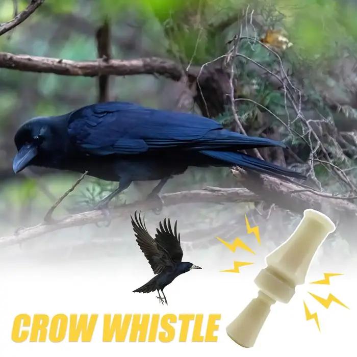 Appelant corbeau manuel chasse - Sifflet portable pour attirer les corvidés avec des sons réalistes