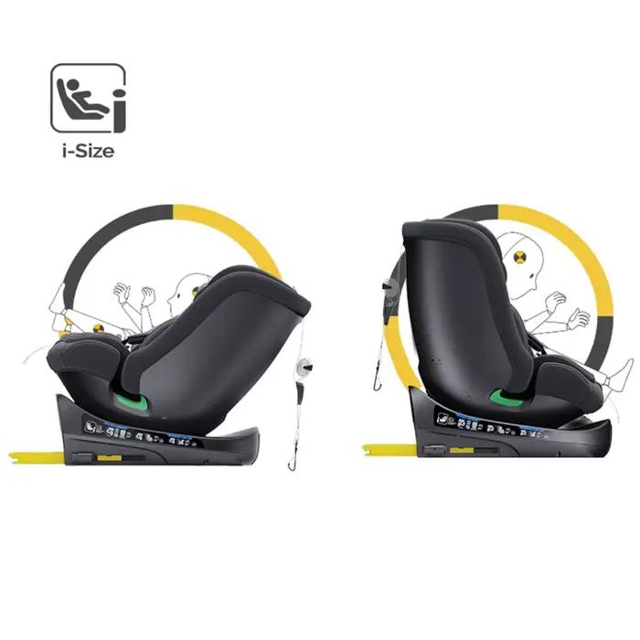 Sièges auto pour enfants avec ISOFIX pour bébé, réglables, rotation à 360°, angle réglable, 0-12 ans