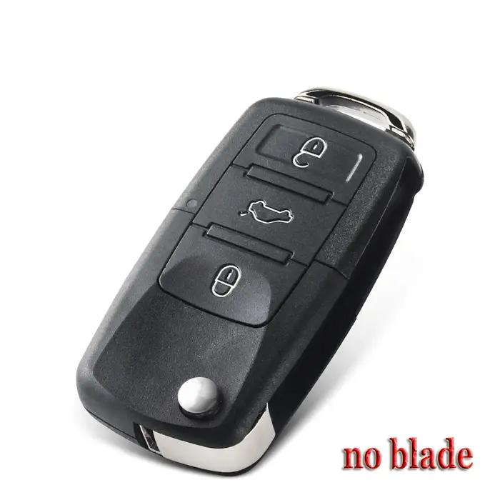 Coque Rabat Pliant Télécommande VW Golf Passat Polo Occasions Spéciales Protection Boutons Pliants Compatible Modèles VW