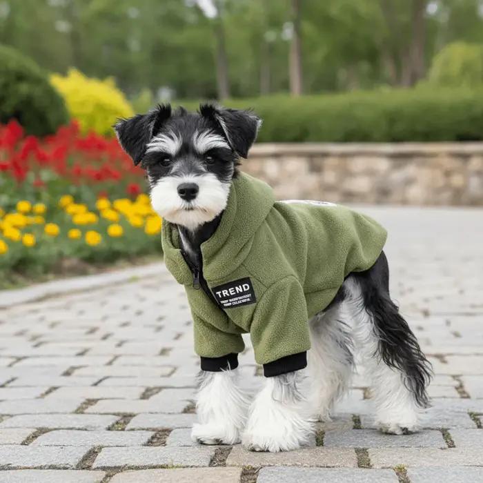 Sweat-shirt hivernal pour chiens élégant et confortable résistant à l'eau pour les promenades et le repos à la maison