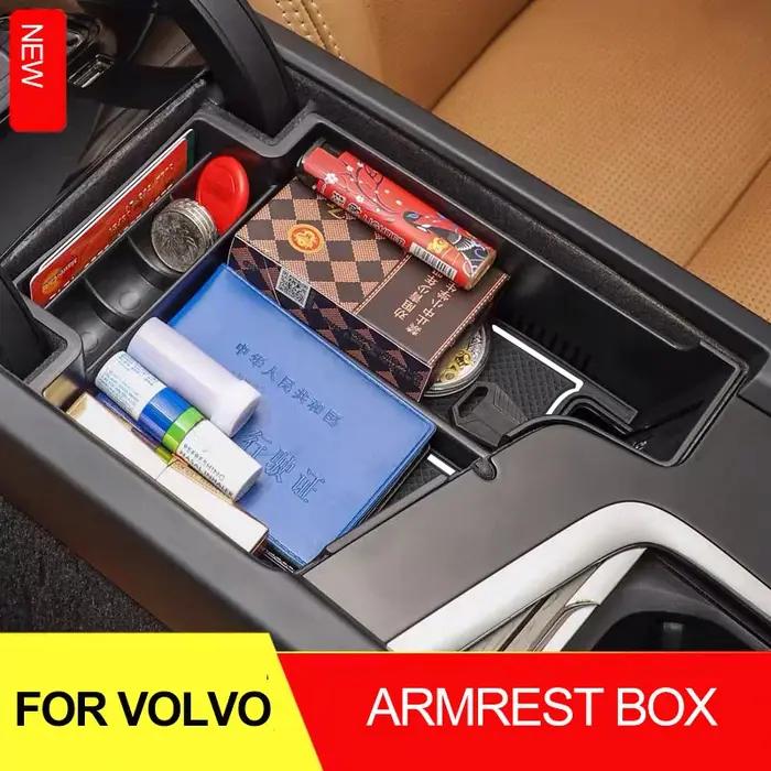 Boîte d'accoudoir de style de voiture pour Volvo XC60 XC90 s90 v90 s60 v60, boîte de rangement, acce