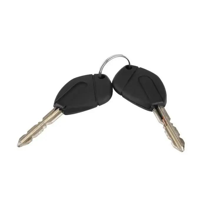 Jeu de cylindres de serrure de porte à baril 9170G3 252522, avec 2 clés, pour Peugeot et citroën Par