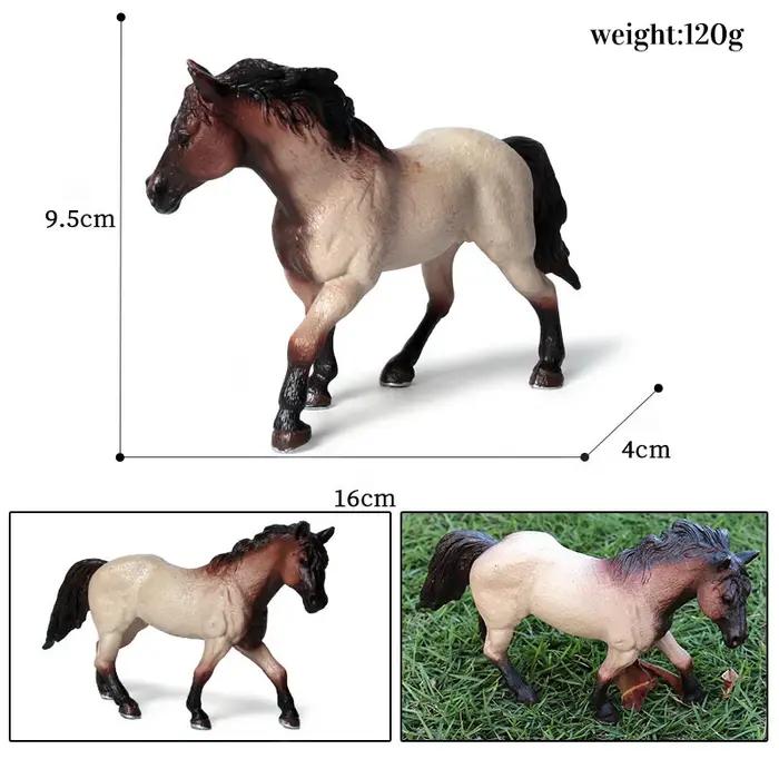 Cheval Miniature Cowboy goujon ferme Stable cavalier figurines d'action modèle Animal Appaloosa Harvard Hannover