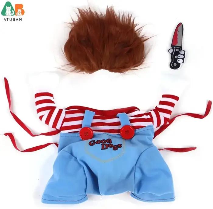 Costume de chien mortel pour animaux de compagnie