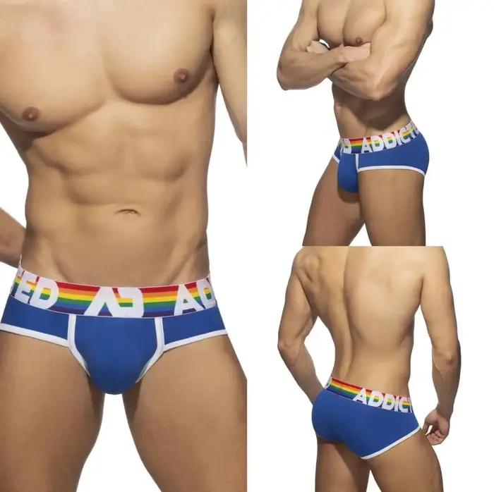 Sous-vêtements en coton taille basse pour hommes, slips de marque, shorts anti-transpiration confortables, shorts absorbant, caleçons sexy Chimdocument