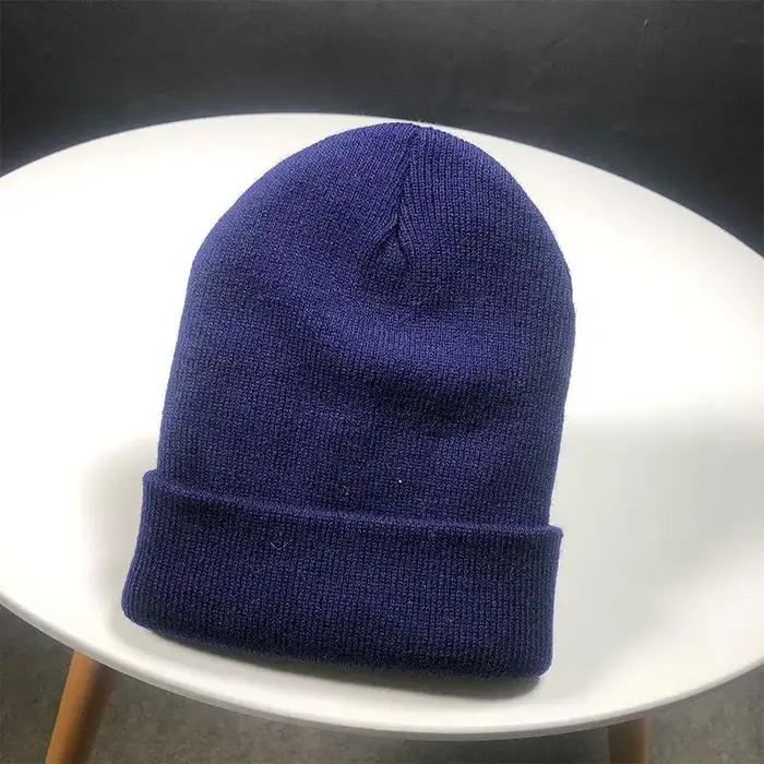 COKK – Bonnet chaud tricoté pour femme et homme, joli et solide, collection automne-hiver casquette