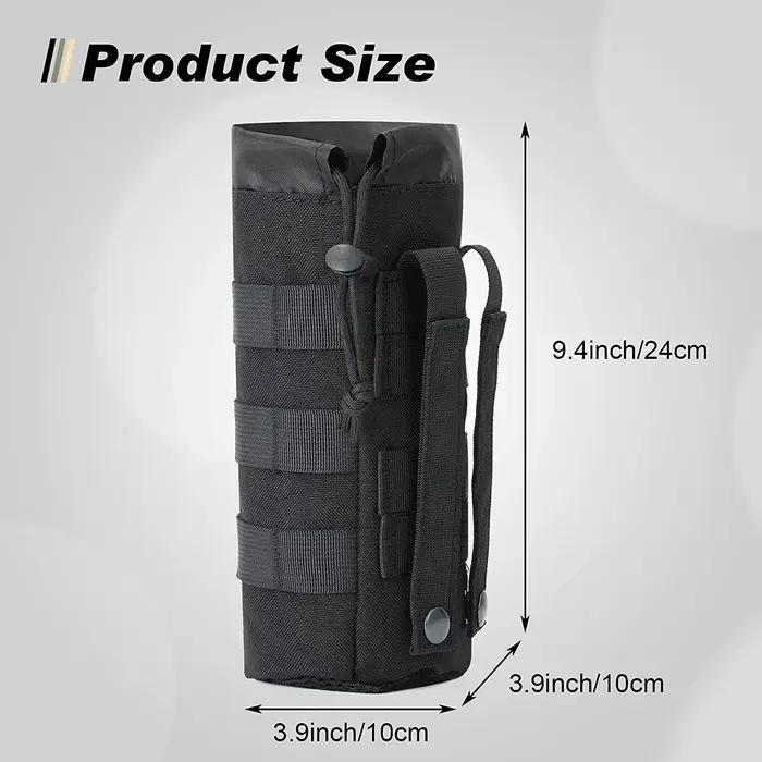 Tactique Molle bouteille d'eau sac support de pochette voyage en plein air Camping randonnée cyclism