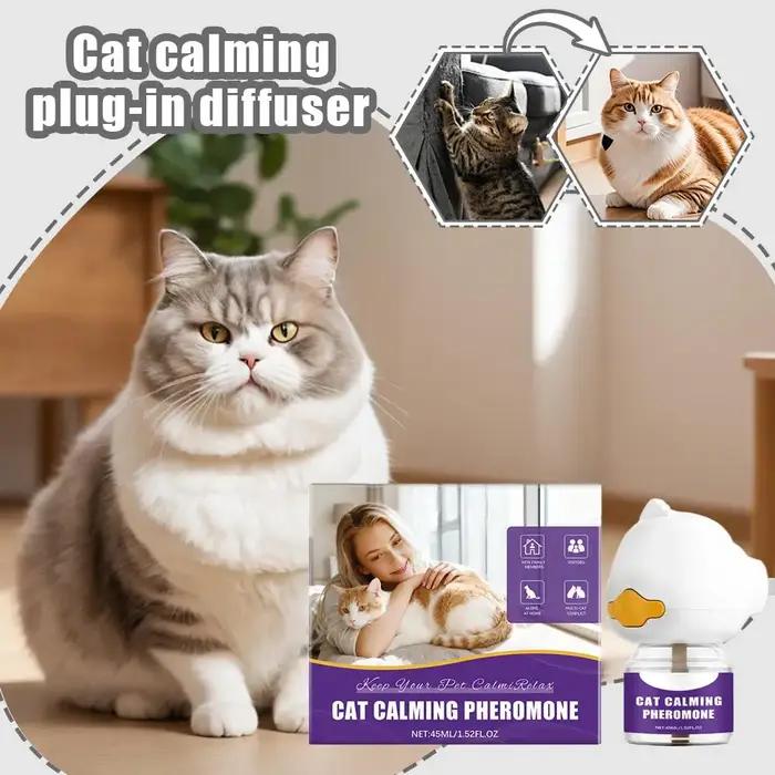 Diffuseur de phéromones apaisantes pour chat de 45 ml