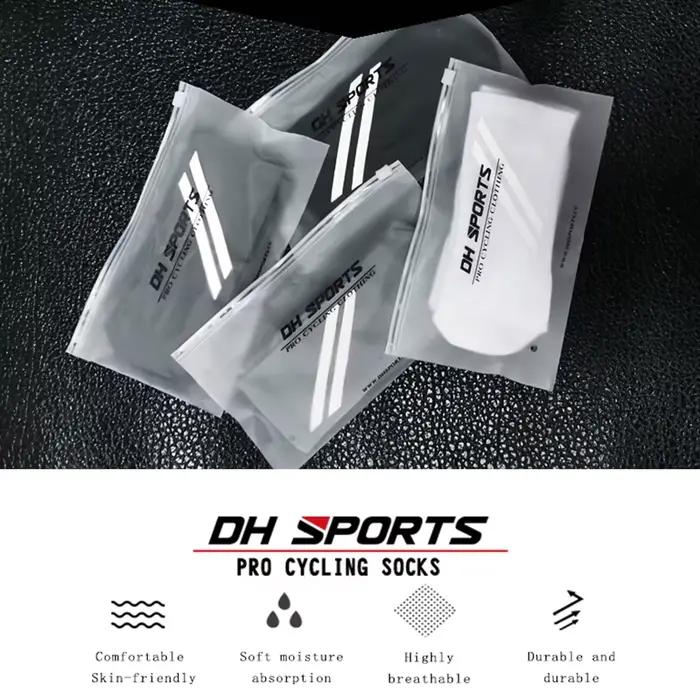 Chaussettes vélo chasse Dh Sports 2024 - Bandes réfléchissantes hautes respirantes montagne