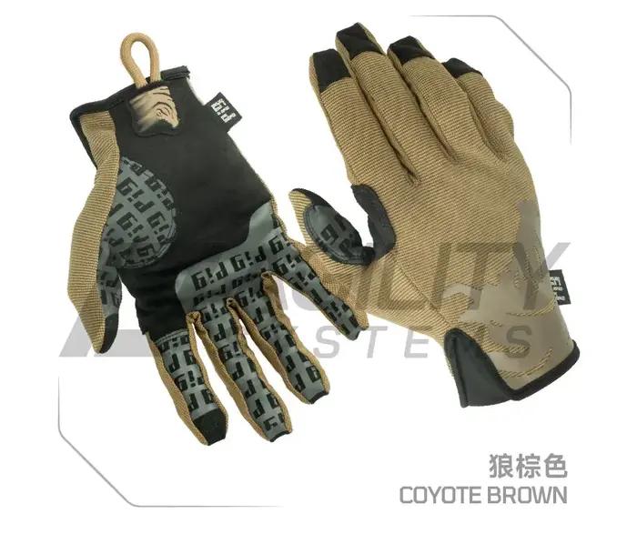 Gants de tir tactiques légers style FDT - Respirants et tactiles pour camping