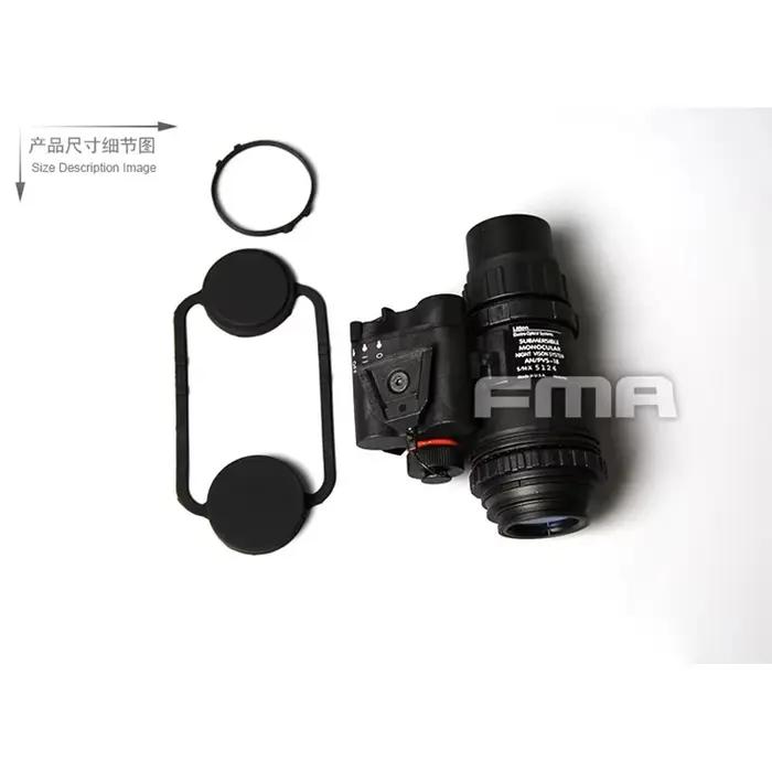 Cache objectif caoutchouc pour jumelles de vision nocturne PVS31 PVS18 chasse