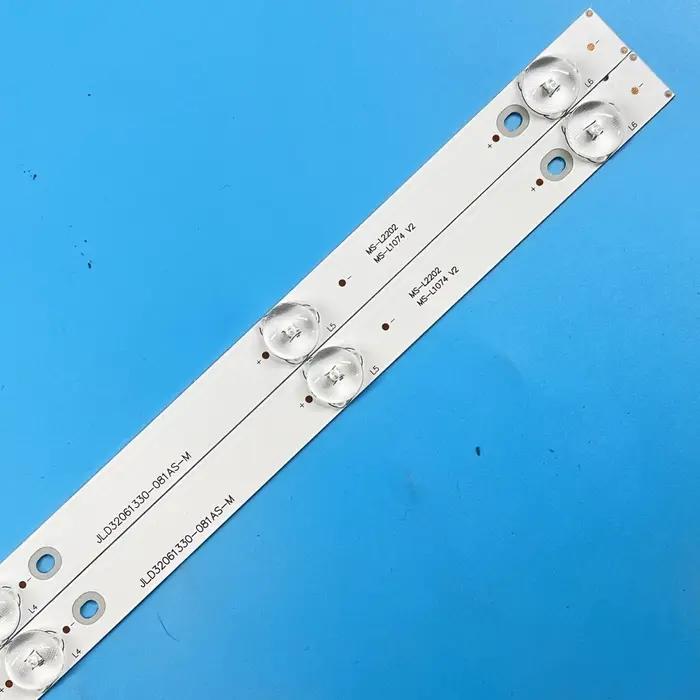 Bandes de rétroéclairage LED pour téléviseurs MS-L1343 L2202 L1074 V2 V1 V2 JL.D 32061330 -081AS-M p