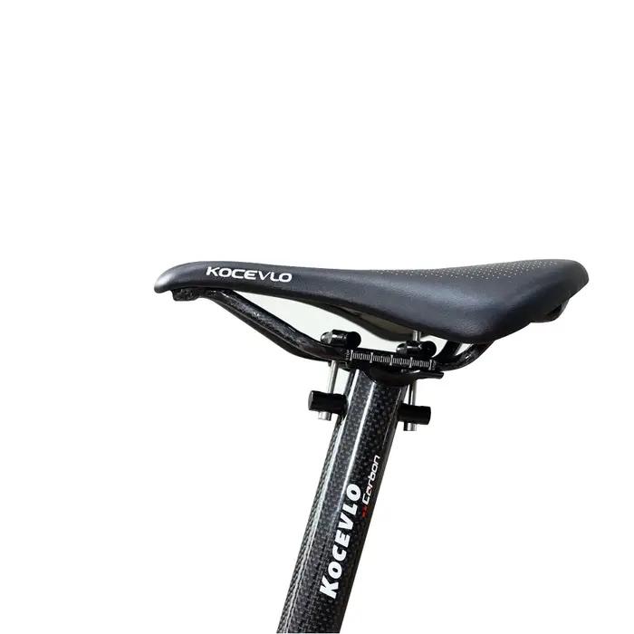 Kocevlo-Coussin de siège de vélo de route en fibre de carbone, sac de siège de vélo de montagne, ult