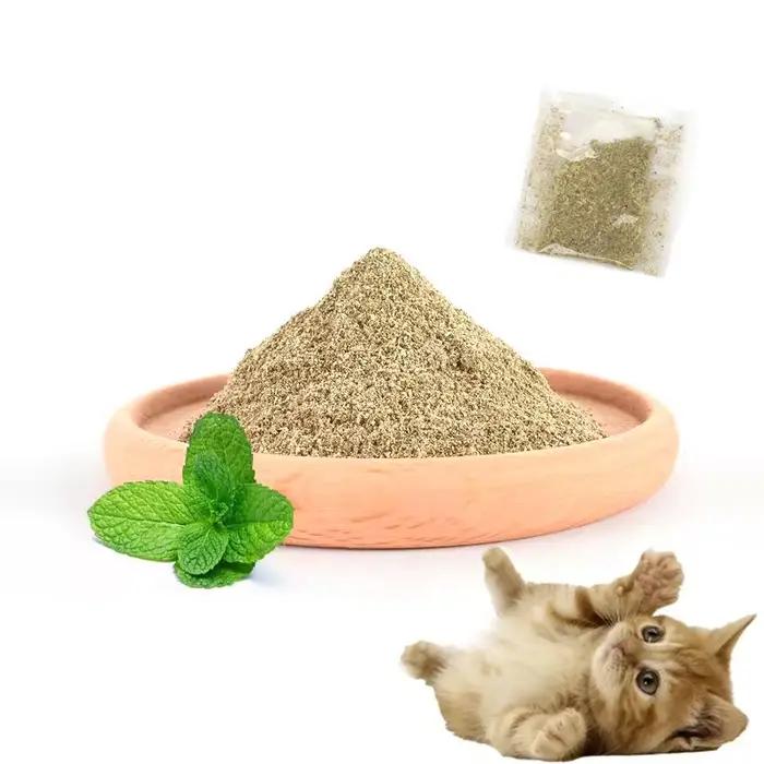 Jouets pour animaux de compagnie en bois non toxique menthe drôle pour chat friandises aide à la digestion et à éliminer les boules de poils occasions spéciales pour chiens