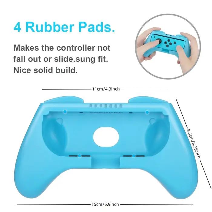 Commutateurs 2 pièces pour Nintendo Joy-Con Grip Accessoires de jeu pour une prise en main confortable et une personnalisation de l'apparence