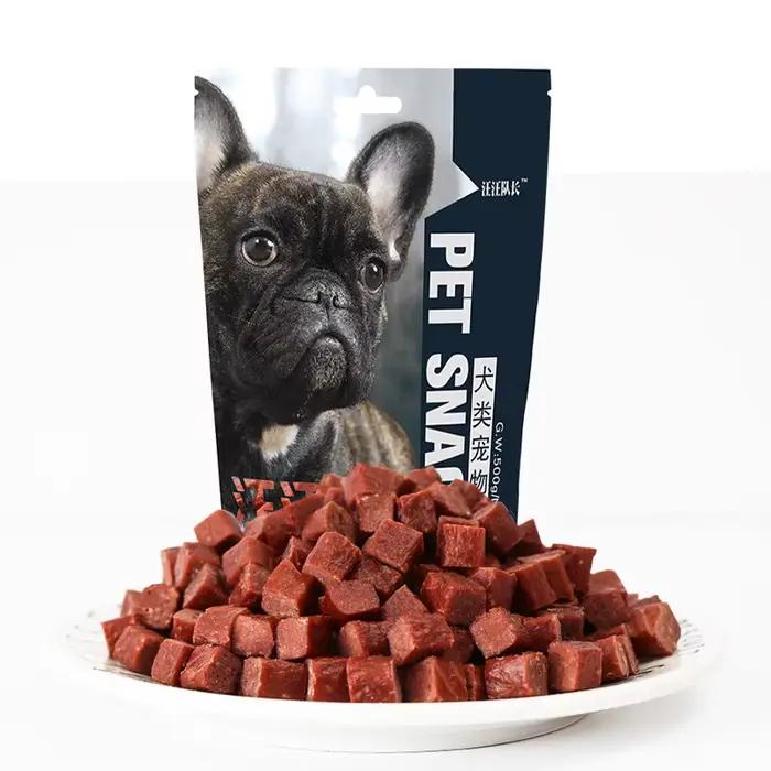 Friandises pour animaux de compagnie : Nourriture pour chiens au bœuf et aux céréales 430g