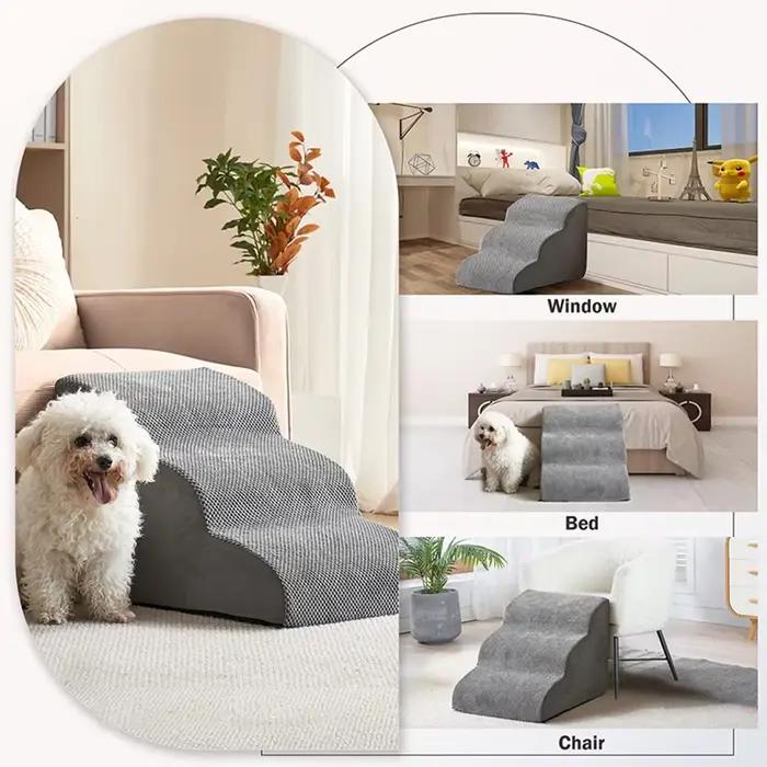 Rampe d'escalier pour chien et chat