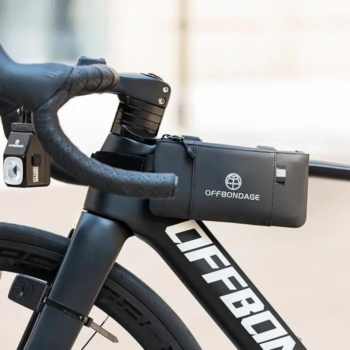 OFFBONDAGE sac de vélo sac de Tube supérieur sac latéral porte-équitation