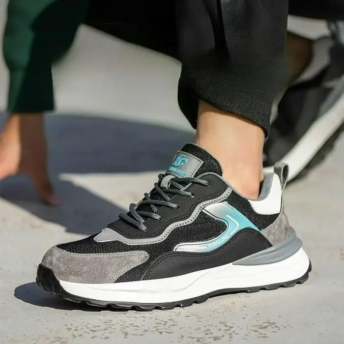 Chaussures de sécurité pour hommes 2026, chaussures de travail à embout d'acier, anti-écrasement, anti-perforation, isolées, respirantes, chaussures de protection du travail, Botas